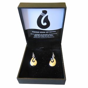 Stg Silver Fish Hook Earrings XP105