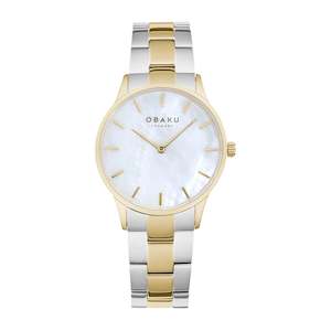 Obaku Denmark: Obaku Ladies Lyng Lille - Alabaster V247LXGWSF