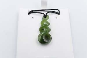 Greenstone Carving Collection: New Zealand Greenstone Triple Twist