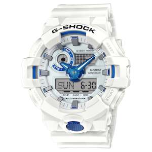 G Shock Watches: G Shock Black/Grey Analog-Digit Watch - GA700HDS-7A