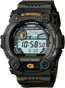 G Shock Watches: G shock Tide and Moon Graph Digital Watch G7900-3D