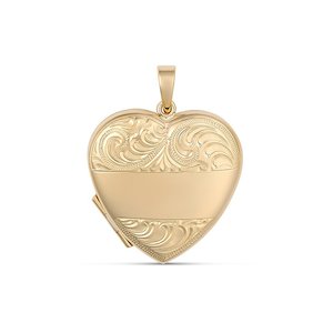 9ct Gold Heart Locket