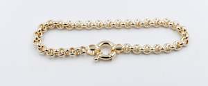 9ct Gold Belcher Bracelet SJ5MC9Y62119