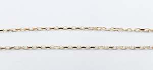Gold Chains: 9ct Gold Round Belcher Chain 51cm 5MC9Y29951