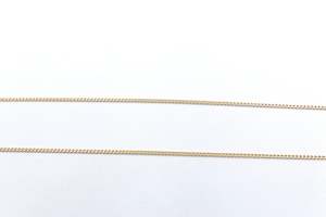9ct Gold Solid Curb Link Chain 46cms 5MC9Y00746