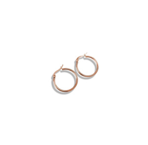 Hoop Earring Stainless Steel Rose 20 mm - HOPR-E20