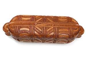 Mahogany Wooden Wakahuia Treasure Box WA027