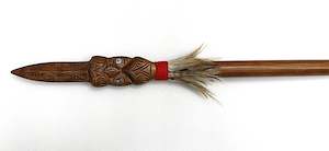 Maori Arts: New Zealand Made Wooden Taiaha WM977
