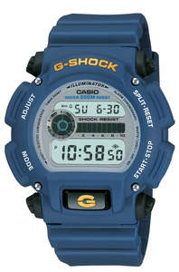 Watches: G shock Digital DW9052 Blue
