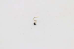 9ct Gold Genuine Saphhire Nose Stud