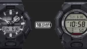 Silver Jewellery: GShock Duo Rugged Combi GA-010-1A