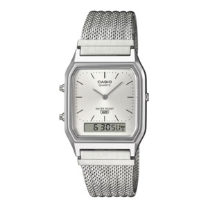 Casio Watches: Casio Classic Duo Mesh Strap  AQ-230EM-7A