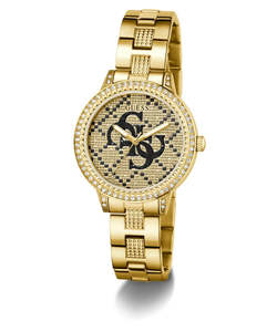 Guess Watches: GUESS Ladies Silver Gold Analog Watch GW0944L2
