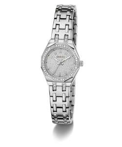 GUESS Ladies Pixie Silver Tone Analog Watch GW930L1