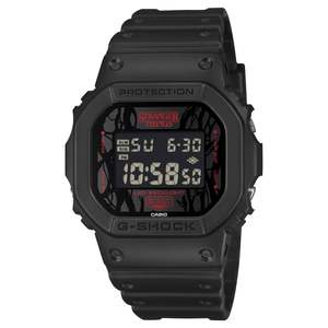 Silver Jewellery: Gshock STRANGER THINGS COLLABORATION DW-5600STT-1