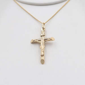 9ct Gold Crucifix 5P0020