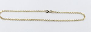 9ct Gold Belcher Link Anklet 9YB1
