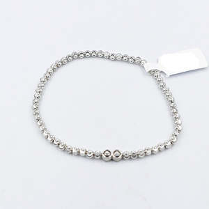 Stg Silver Bracelets: Stg Silver Bracelet stretchy IRA211