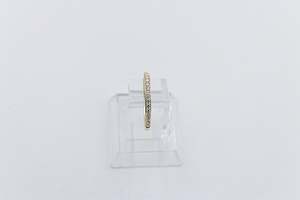 Gold Ladies Rings: 9ct Gold Lab Diamond Eternity Ring SJAURG1083