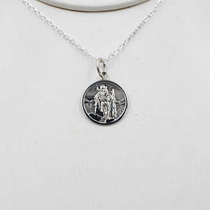 Stg silver Saint Christopher Pendent SSTCH72