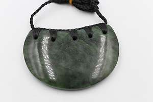 New Zealand Greenstone Breast Plate HPSPEC83