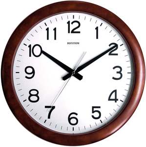 Rhythm Wooden Wall Clock CMG919NR06