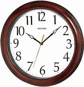 Rhythm Wooden Wall Clock CMG270NR06