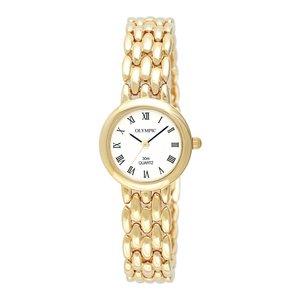 Olympic: Olympic Ladies Round Gold with Roman Numerals 72038