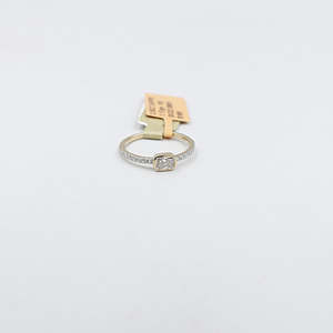 Gold Ladies Rings: 10K Yellow Gold Lab Diamond With Radiant Centre 0.50ct LGR47698