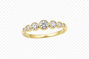 9ct Gold Lab Diamond Ring SJAURG4095L