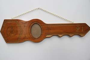 21st Island Key Design In Pine Wood