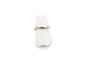 Gold Mens Ring: 9ct Gold Fitted Wedding Band J4109 2mm