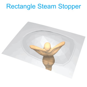 Products: Rectangle Steam Stopper - Stop Bathroom Condensation
