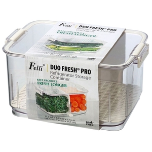 Felli Duo Fresh Pro Fridge Storage Container 4.8L