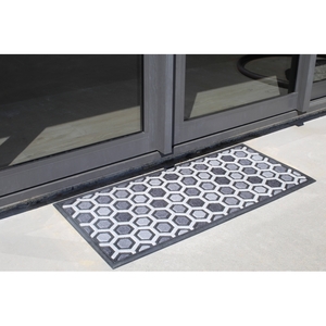 Scrape & Sorb Honeycomb Mat Grey