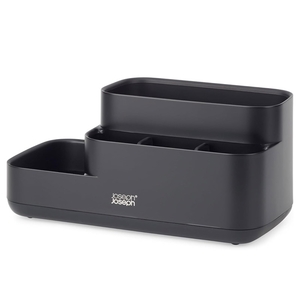 Products: Joseph Joseph EasyStore Black Bathroom Caddy