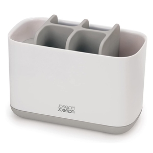 Joseph Joseph EasyStore White Toothbrush Caddy Large