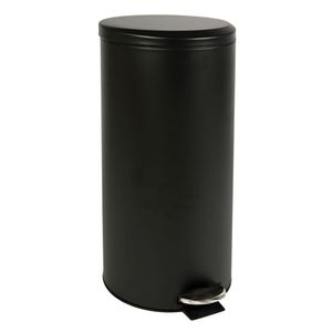 Products: Black Pedal Bin 30L