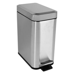 Products: Pedal Bin Rectangular 5L Stainless Steel