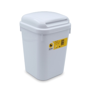 Products: Taurus Flip Lid Rubbish Bin 4.5L