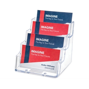 Products: Business Card Holder 4 Tier