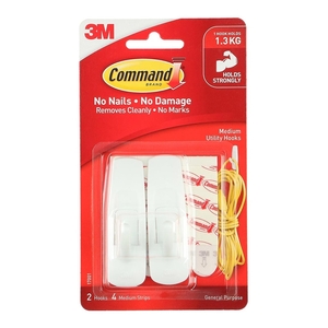 Products: Command Utility Hooks Medium 2 Pack