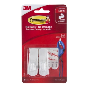 Products: Command Utility Hooks Small 2 Pack