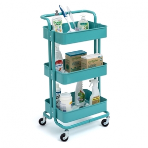 Trolley 3 Tier Aqua
