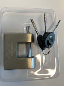 Locks Keys: Storage Cube Stainless Shipping Container Padlock 60mm W701SS/60