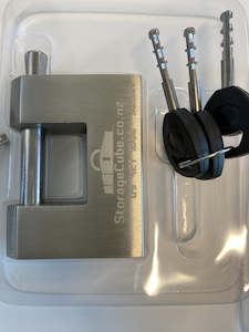 Locks Keys: Storage Cube Stainless Container Padlock 70mm W701SS/70