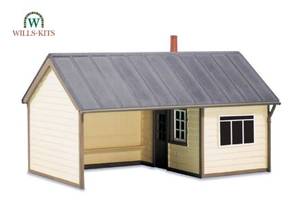 Wills SS60 Station Platform Shelter OO Scale
