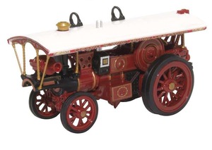 Oxford Diecast 76BUR006 Burrell Scenic Showmans Loco - No. 4030 Dolphin 1/76 Scale