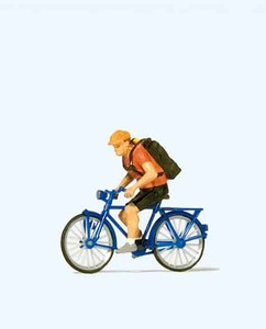 Products: Preiser 28175 Bicycle courier HO Gauge Figures