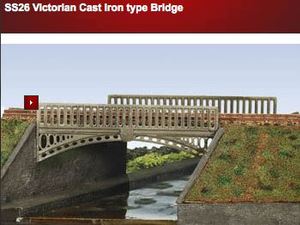 Products: Wills SS26 Victorian Cast Iron type Bridge OO Scale